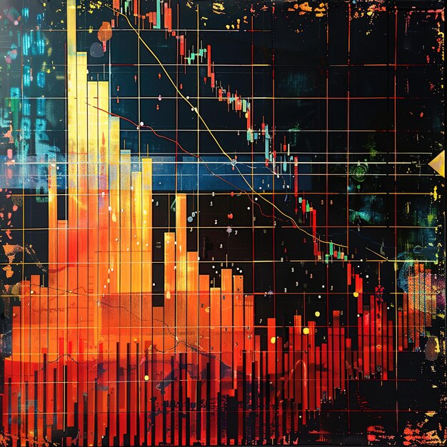 The stock market graph of economy Job ID 3ed19757d75b41b59549360e3873685e