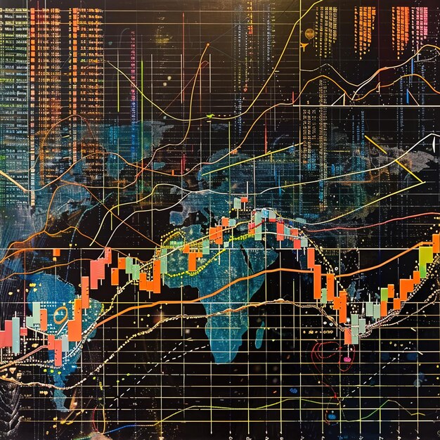 The stock market graph of economy Job ID 6a0557d9fc52427db026f31806d5d292