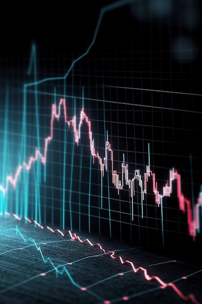 Stock market map transaction analysis investment finance stock market financial or foreign exchange chart market chart crisis losses growth income and profits win the trend