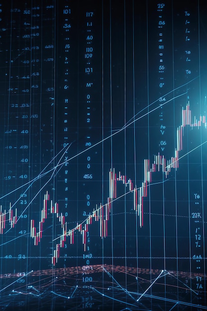 Stock market map transaction analysis investment finance stock market financial or foreign exchange chart market chart crisis losses growth income and profits win the trend