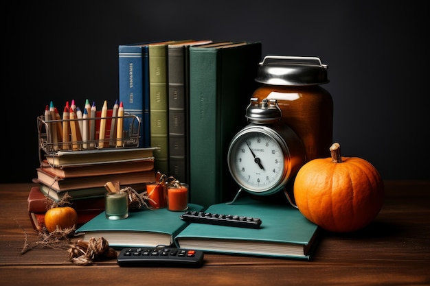 A stock photo of a Back to school