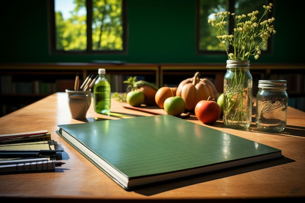 A stock photo of a Back to school