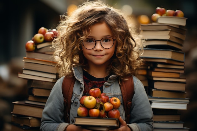 A stock photo of a Back to school