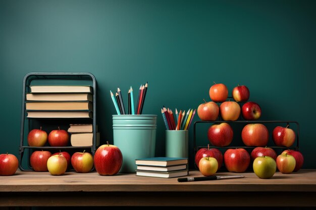 A stock photo of a Back to school