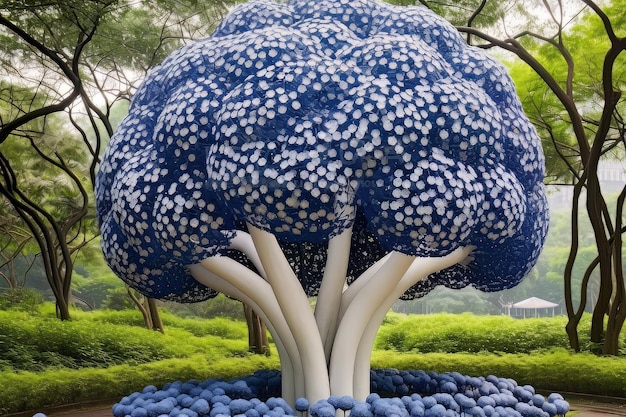 Stock photo of a exoric fruits and trees