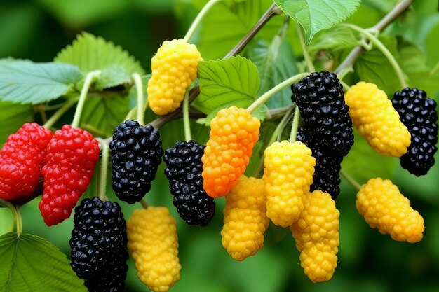 Stock photo of a exoric fruits and trees