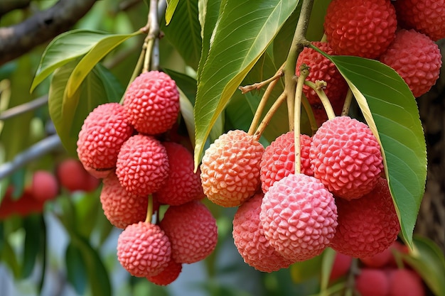 Stock photo of a exoric fruits and trees