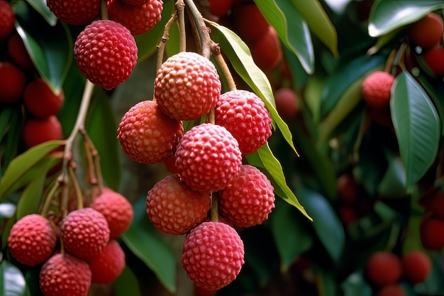 Stock photo of a exoric fruits and trees