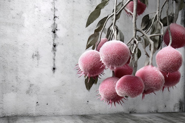 Stock photo of a exoric fruits and trees