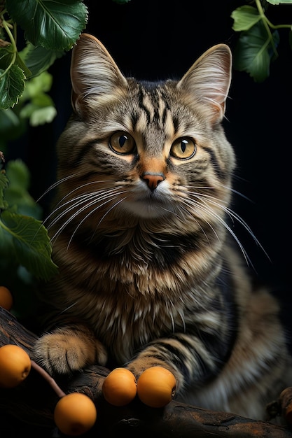 Stock photo of a pretty cat