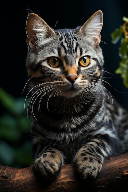 Stock photo of a pretty cat