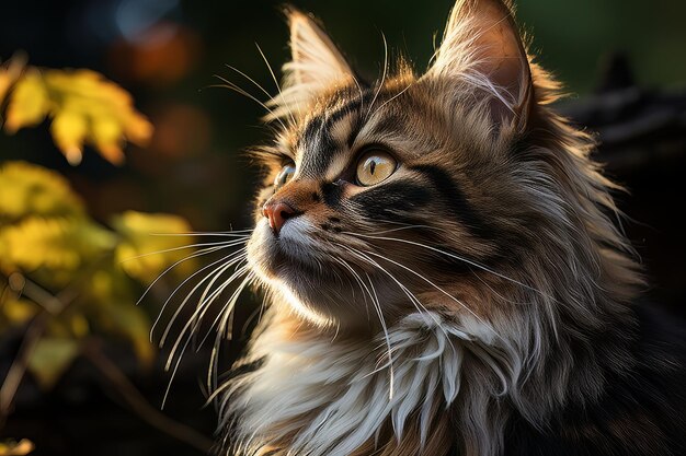 Stock photo of a pretty cat