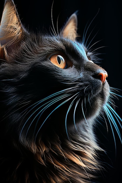 Stock photo of a pretty cat