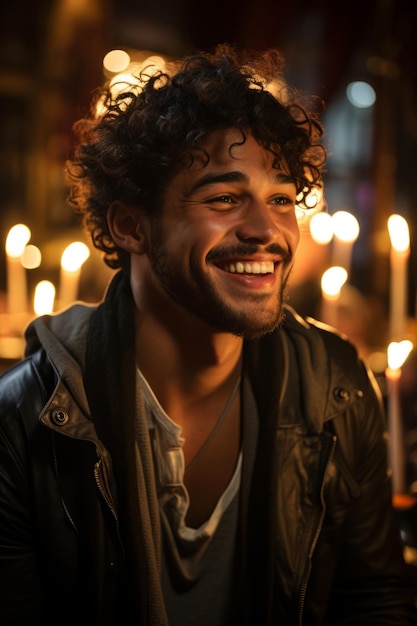 Stock photo of a smiled man