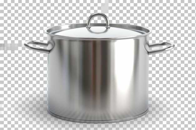 Stockpots Isolated In Transparent Background