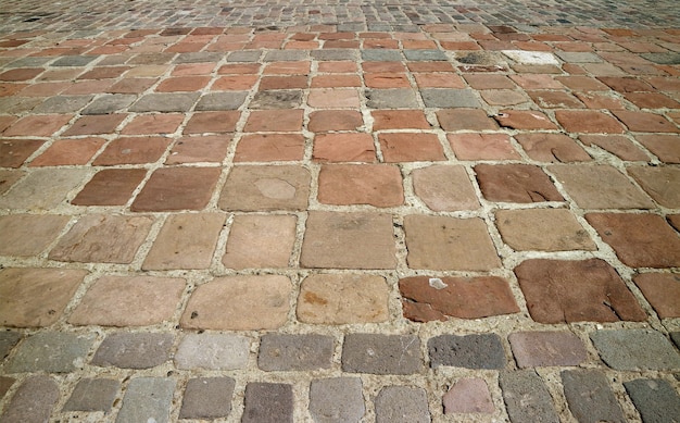 Stone Floor Leading to the Puno Cathedral, Puno, Peru, South America