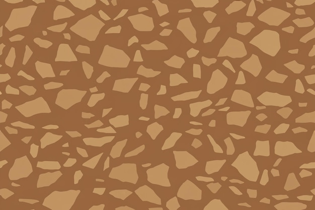 Photo stone texture in brown colors seamless background vector illustration