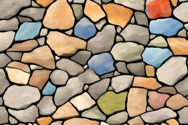 Stone Wall Background Stone Brick Wall Background Wall Background Stone Background AI Generative