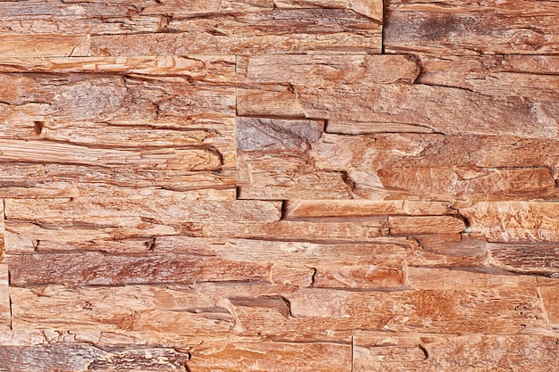 Stone wall texture with soft light, closeup