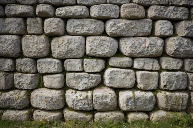 a stone wall with a number on it that says quot im aon it quot