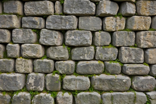 Photo a stone wall with the word  e  on it