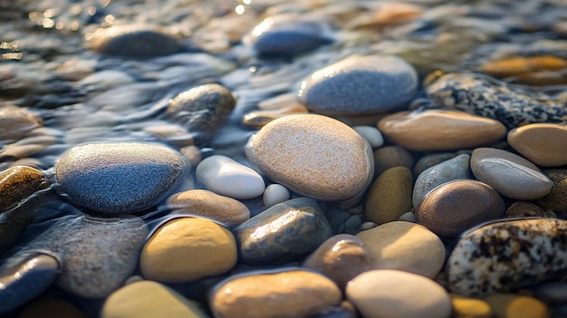 Stones by the Riverbank