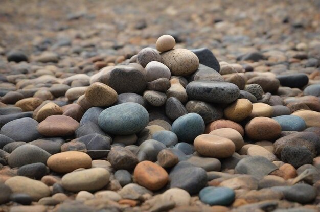 Stones pile