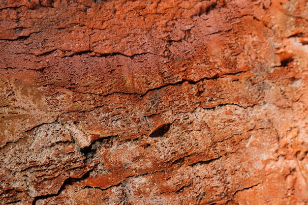 Stony background ragged texture macro shooting