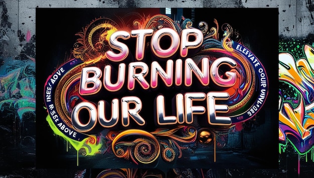 stop burning our life