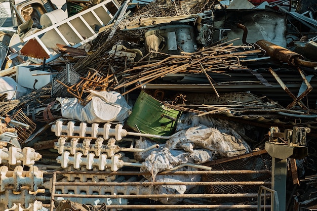 Storage of scrap metal