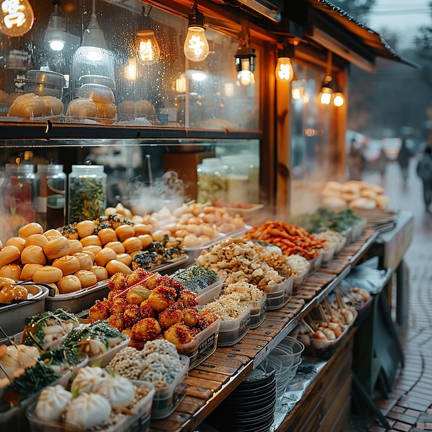 a store with a lot of food on display