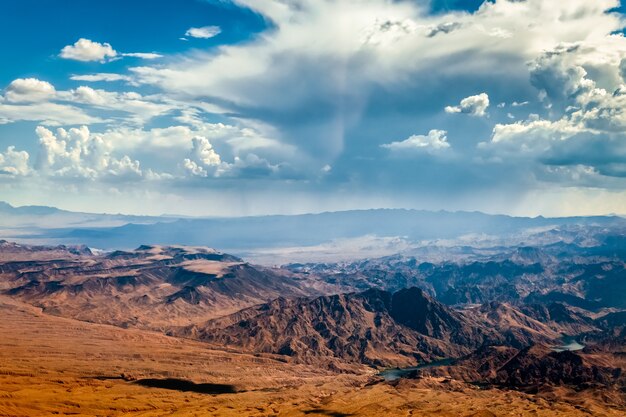 Storm Approaching Mountains near Las Vegas