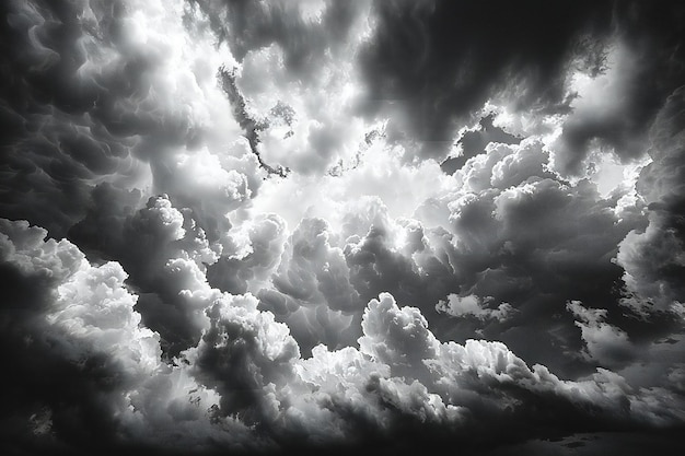 a storm cloud that is overcast and the sun is shining through