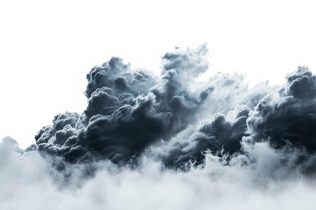 Storm Clouds Isolated on Transparent Background