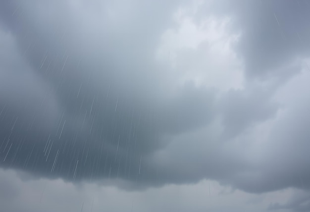 a storm is coming in overcast and rain is shown