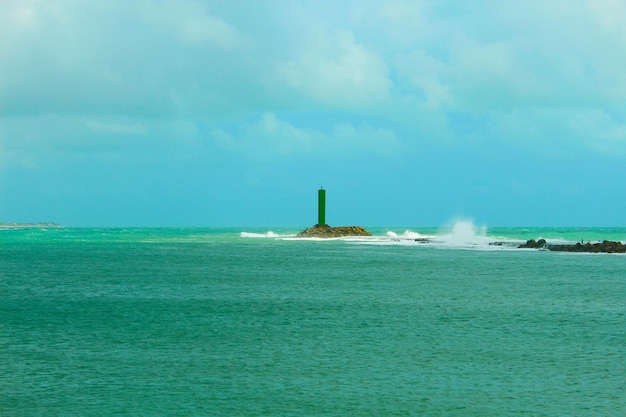 Stormy day at sea