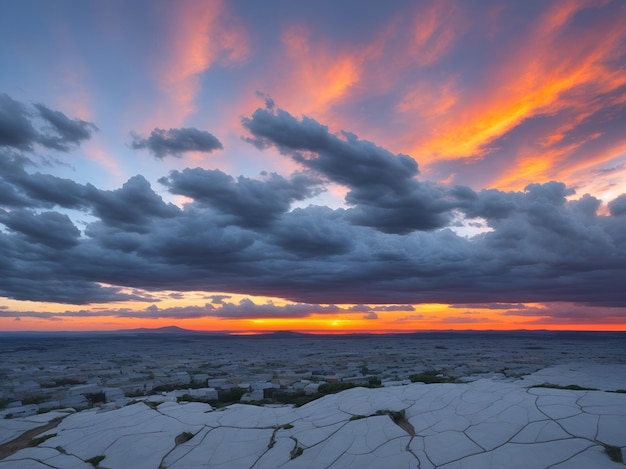 Stormy Dramatic Sky Vibrant colors Pof Real Sky Panoramic Sunrise Sundown Sanset Sky