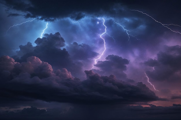 Stormy sky Background Thunderstorm Background Thunderstorm Wallpaper Rainy Sky Storm clouds Ai Generative