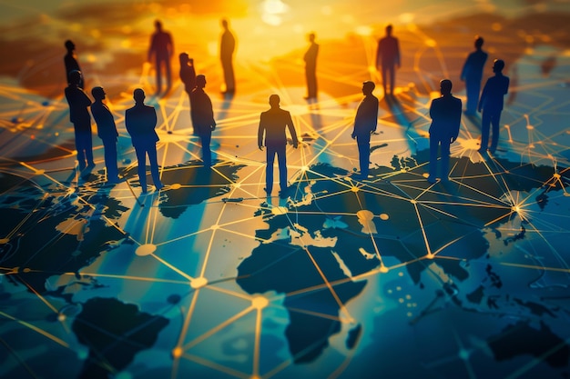 Strategic networking for thriving in global markets through vital international connections