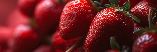 Photo strawberries are a popular fruit for the first time