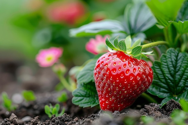 Strawberries are in spring when the days are longer