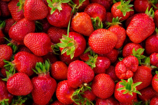 Strawberries background Strawberry Food background