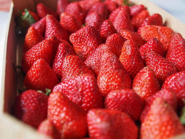 Strawberries fruits