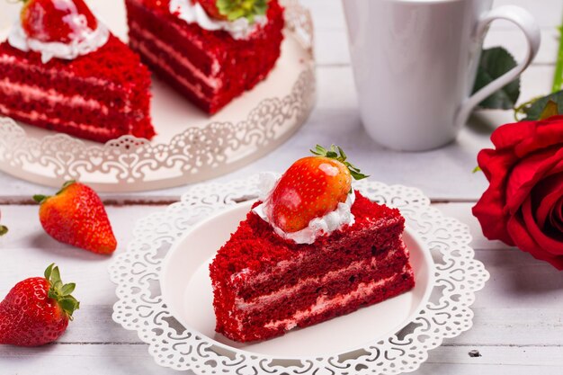 strawberry cake