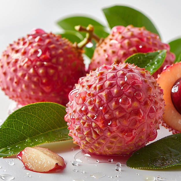 Strawberry isolated Strawberries isolate Whole half cut strawberry on white Strawberries isolat