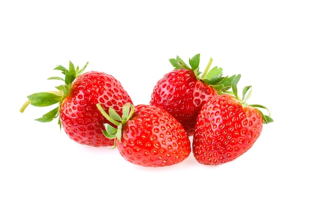 Strawberry isolated on white background