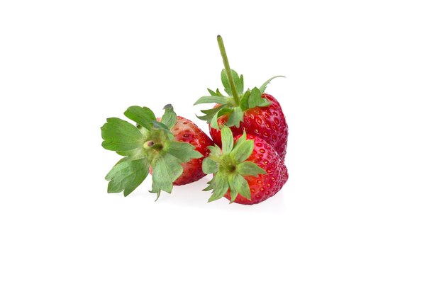 Strawberry isolated on white background