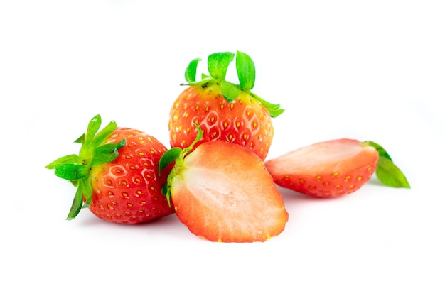 Strawberry isolated on white background