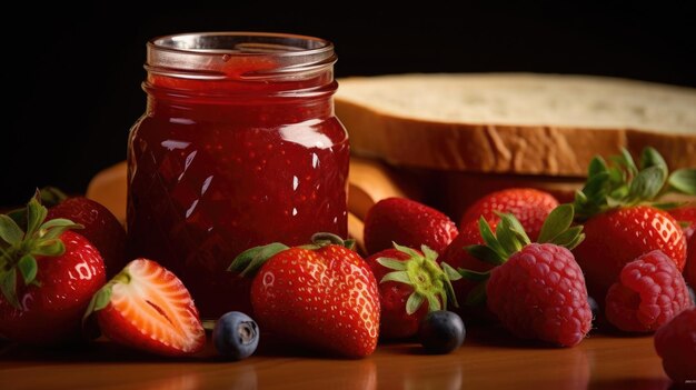 Strawberry jam