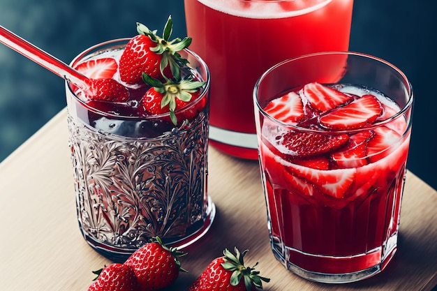 strawberry juice